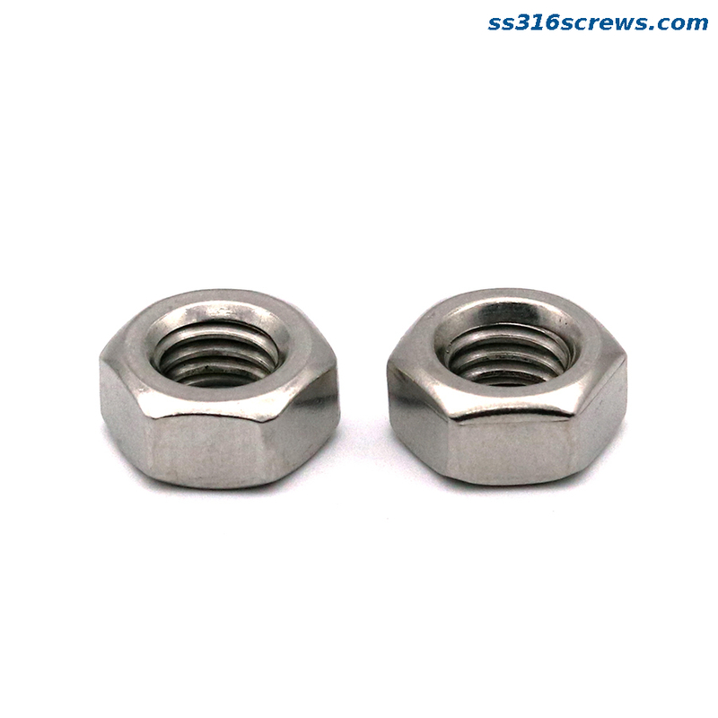 3/16 1/4 5/16 Stainless Steel Hex Nuts, ANSIB18.2.2,UNC or UNF