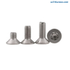 M12 Metric Flat Head Torx Bolts, UNC, Stainless Steel 18-8/316